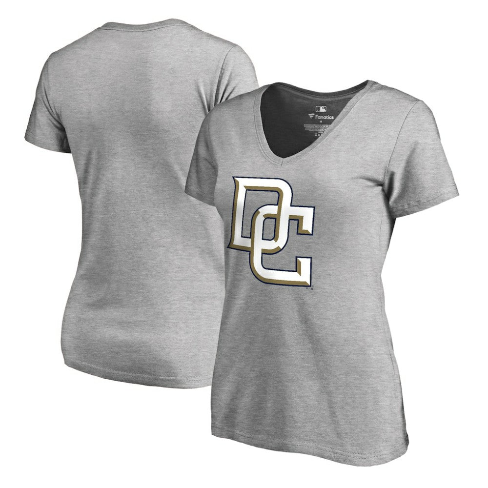 Washington Nationals Women's Cooperstown Collection Forbes T-Shirt - Ash