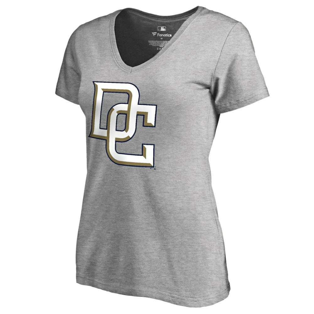 Washington Nationals Women's Cooperstown Collection Forbes T-Shirt - Ash