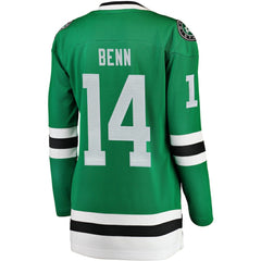Jamie Benn Dallas Stars Fanatics Women's Home Breakaway Jersey Green