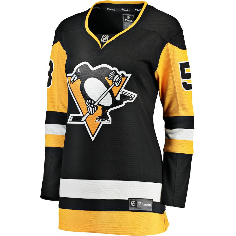 Kris Letang Pittsburgh Penguins Fanatics Women's Home Breakaway Jersey Black