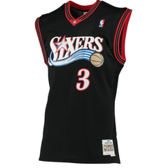 Allen Iverson Philadelphia 76ers 2000/01 Hardwood Classics Swingman Jersey sale - Black | Mitchell & Ness sale