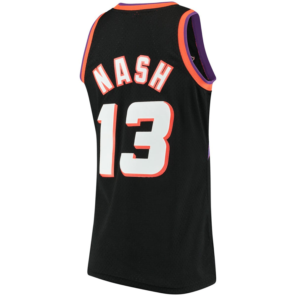 Steve Nash Phoenix Suns 1996/97 Hardwood Classics Swingman Jersey - Black | Mitchell & Ness shop