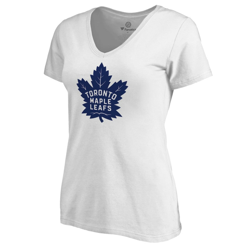 Toronto Maple Leafs Women's Primary Logo T-Shirt White