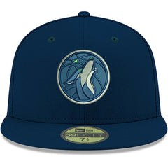 Minnesota Timberwolves Team Color 59FIFTY Fitted Hat - Navy | New Era on sale