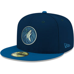Minnesota Timberwolves Team Color 2Tone 59FIFTY Fitted Hat - Navy | New Era shop