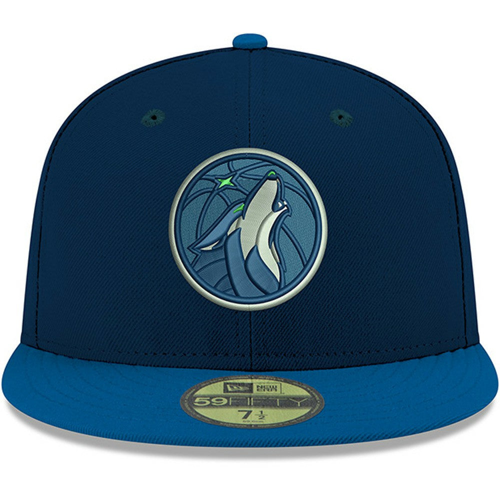 Minnesota Timberwolves Team Color 2Tone 59FIFTY Fitted Hat - Navy | New Era shop