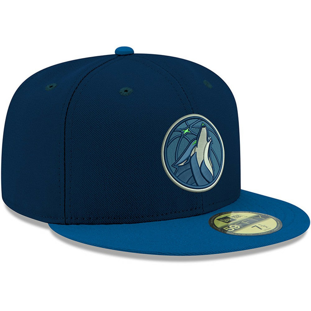Minnesota Timberwolves Team Color 2Tone 59FIFTY Fitted Hat - Navy | New Era shop