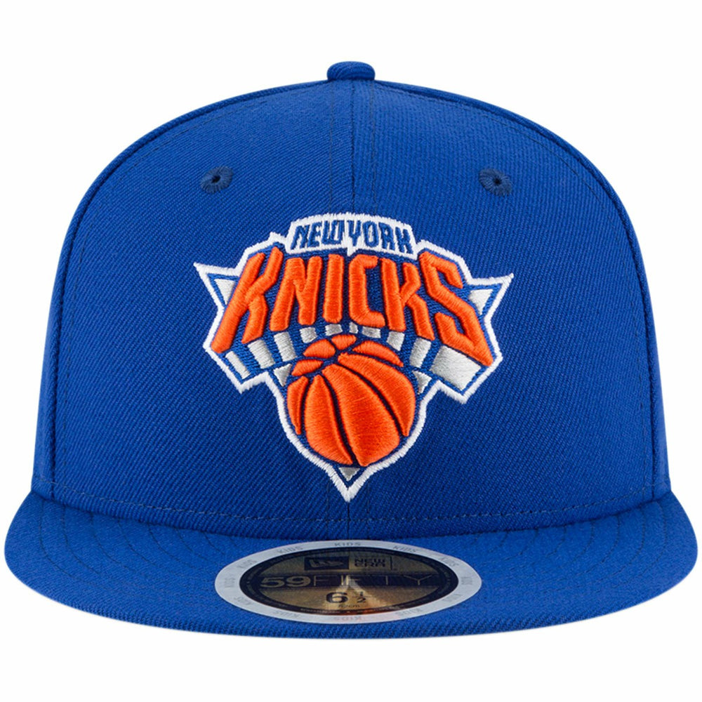 New York Knicks Youth Team Color 59FIFTY Fitted Hat - Blue | New Era discount