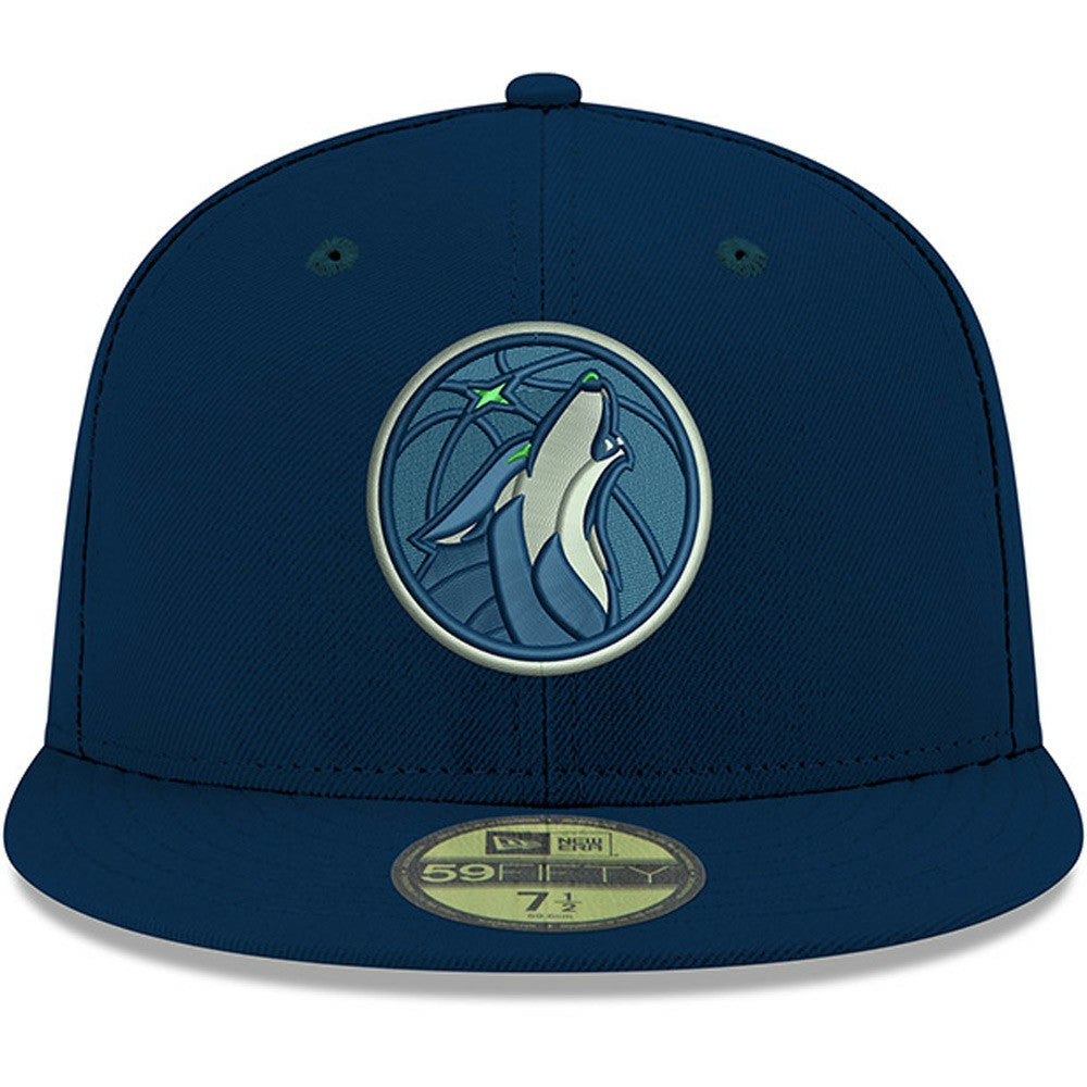 Minnesota Timberwolves Youth Team Color 59FIFTY Fitted Hat - Navy | New Era discount
