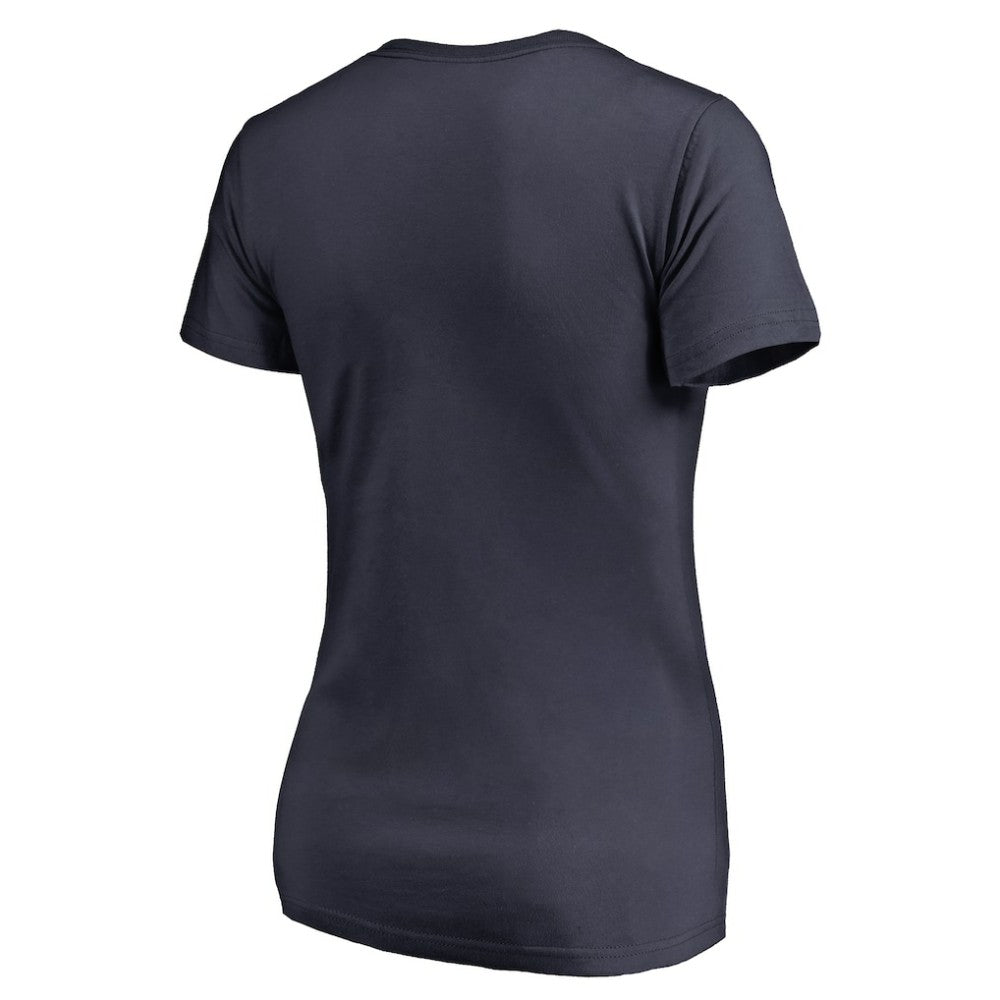 Detroit Tigers Women's Team Lockup T-Shirt - Navy