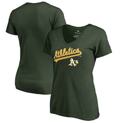 Athletics Women's Team Lockup T-Shirt - Green
