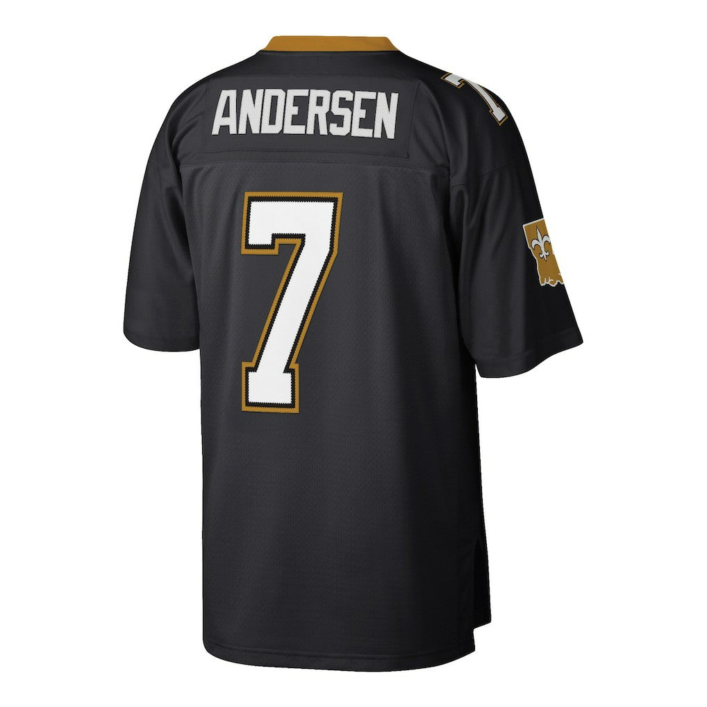 Morten Andersen New Orleans Saints Retired Player Legacy Replica Jersey - Black for sale