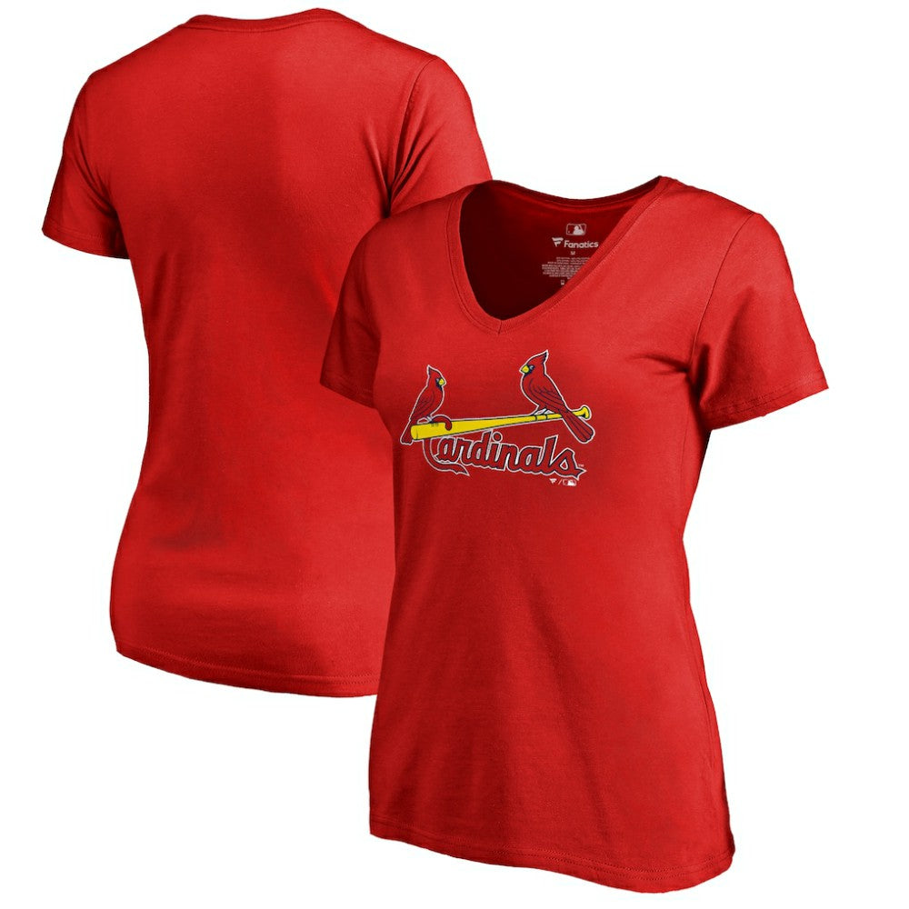 St. Louis Cardinals Women's Team Wordmark T-Shirt - Red