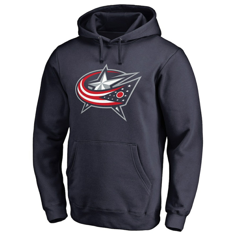 Zach Werenski Columbus Blue Jackets Backer Pullover Hoodie Navy