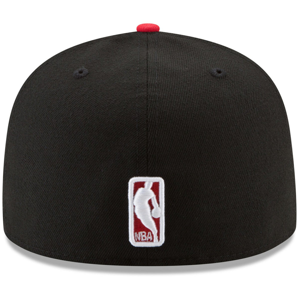 Portland Trail Blazers Team Color 2-Tone 59FIFTY Fitted Hat - Black/Red | New Era sale