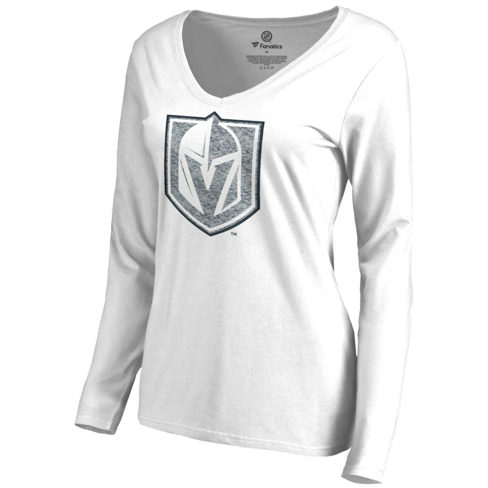 Vegas Golden Knights Women's White Out Long Sleeve T-Shirt White