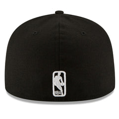 Boston Celtics Black & White Logo 59FIFTY Fitted Hat - Black | New Era sale