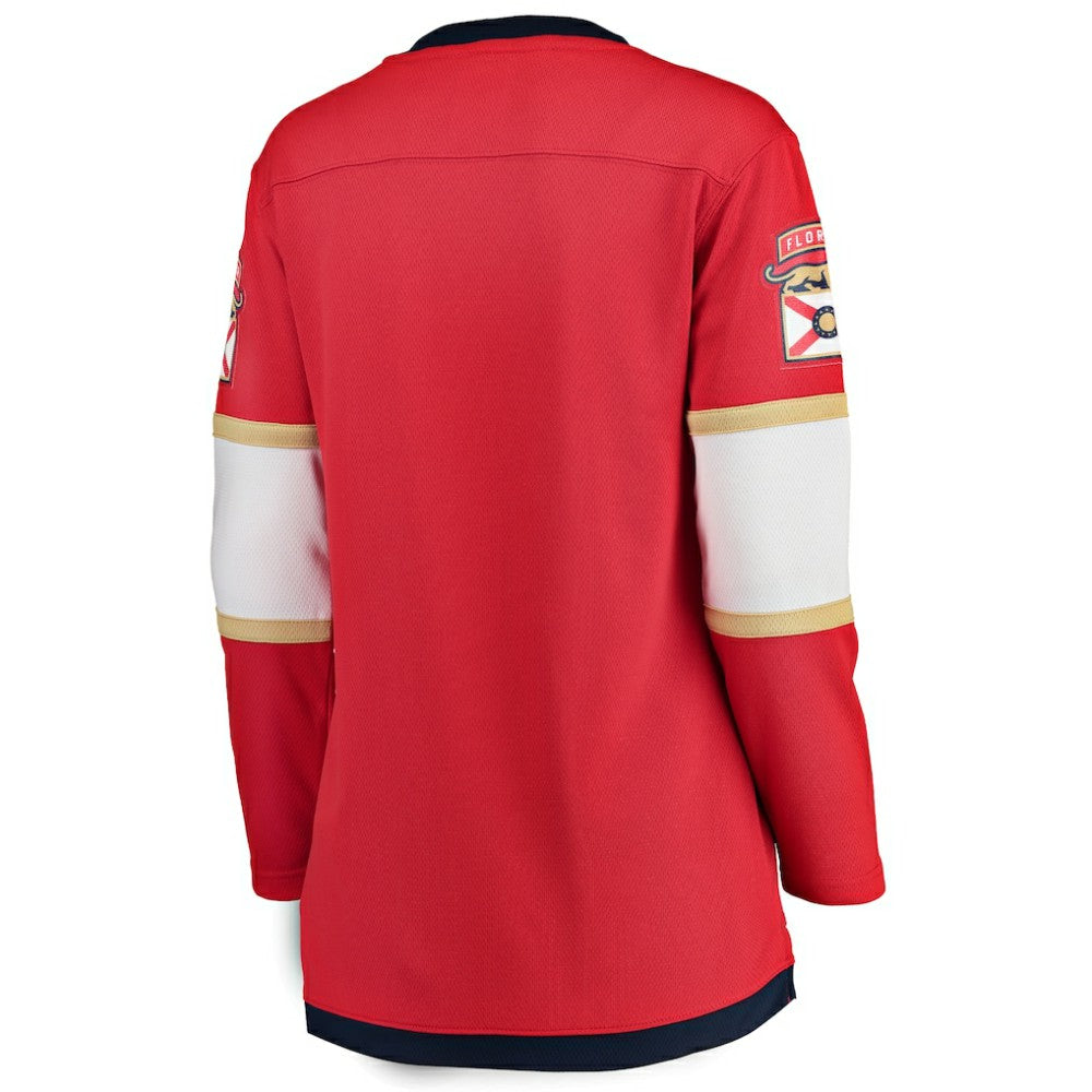 Florida Panthers Fanatics Women's Home Breakaway Jersey Red