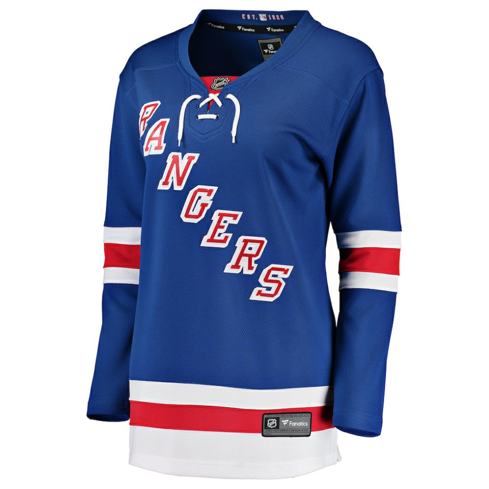 New York Rangers Fanatics Women's Home Breakaway Jersey Blue