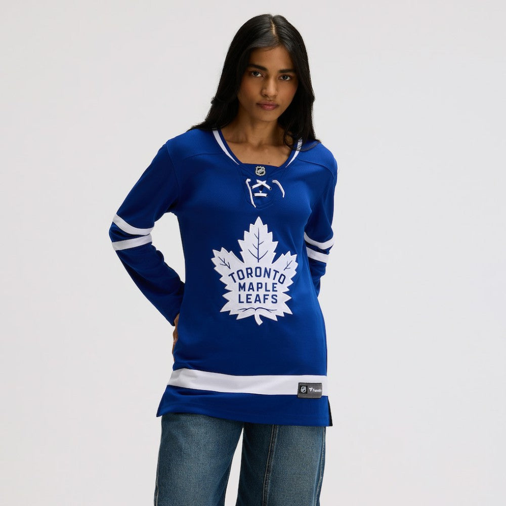Toronto Maple Leafs Fanatics Women's Home Breakaway Jersey Blue