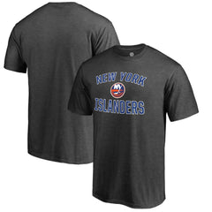 New York Islanders Victory Arch T-Shirt Heathered Gray
