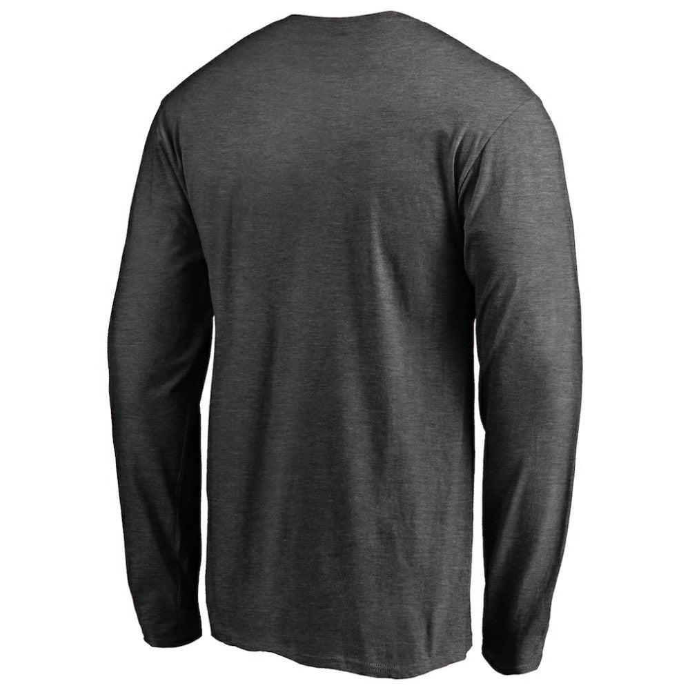 New Jersey Devils Victory Arch Long Sleeve T-Shirt Heathered Gray