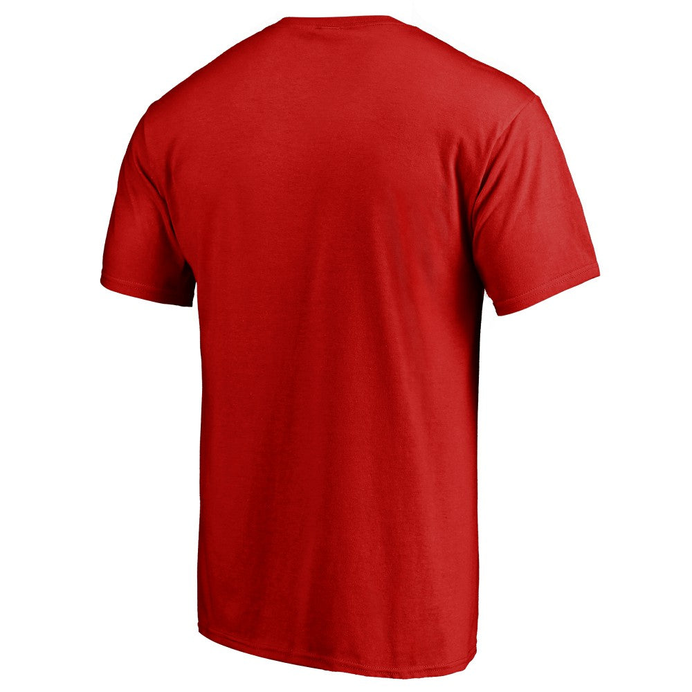 Mike Trout Los Angeles Angels Fade Away T-Shirt - Red