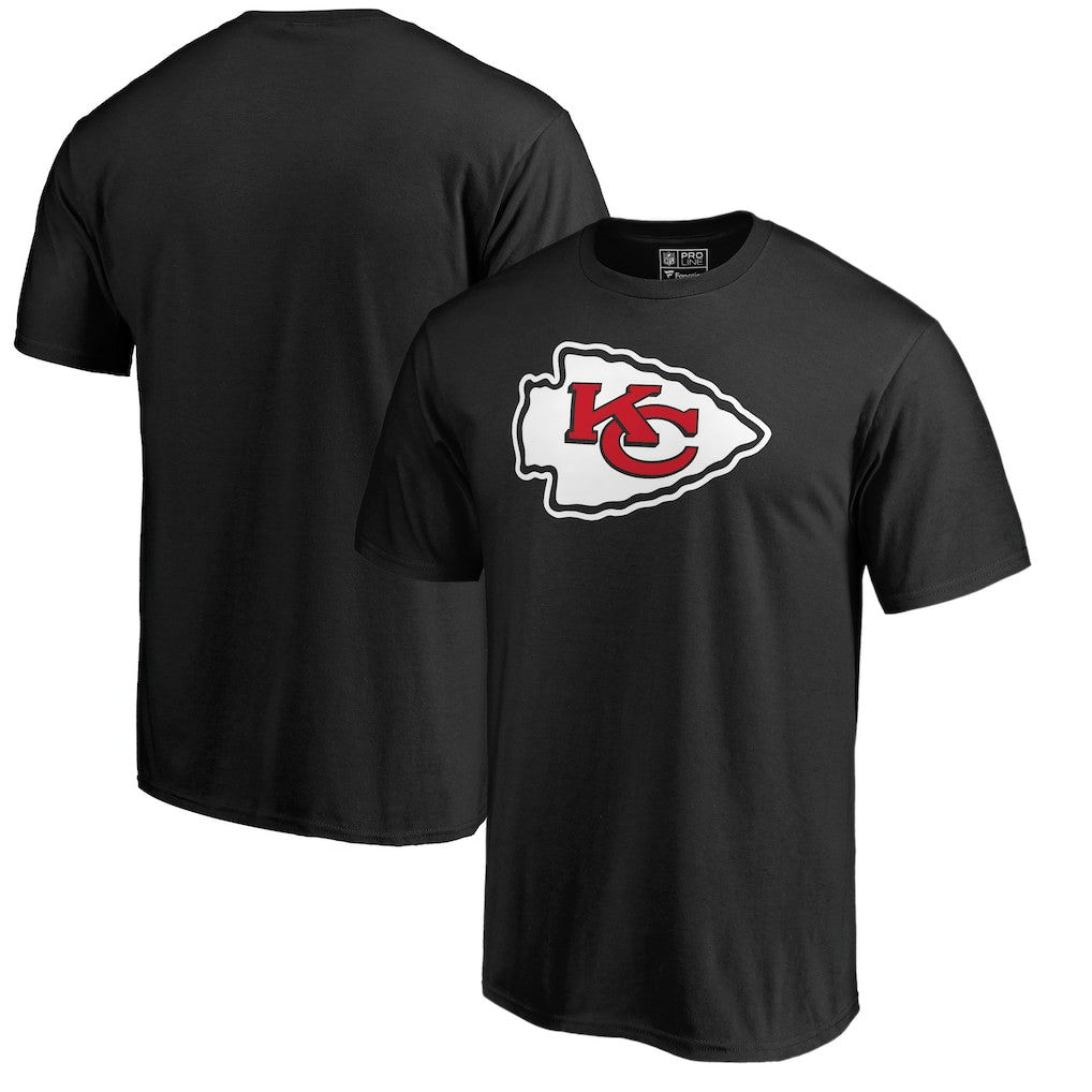 Kansas City Chiefs Primary Logo II T-Shirt - Black discount