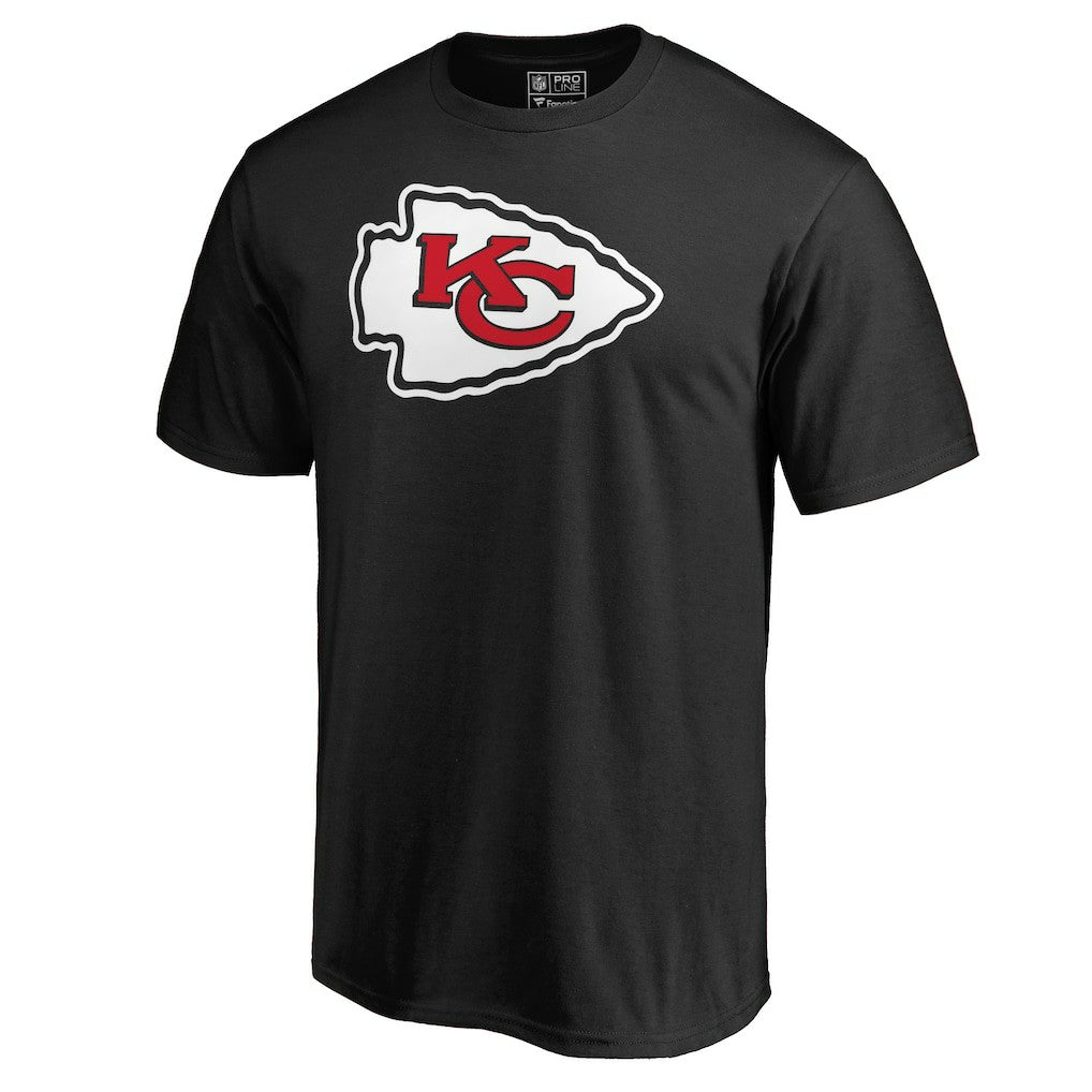 Kansas City Chiefs Primary Logo II T-Shirt - Black discount