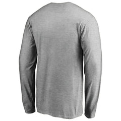 Las Vegas Raiders Primary Logo Long-Sleeve T-Shirt - Heathered Gray outlet