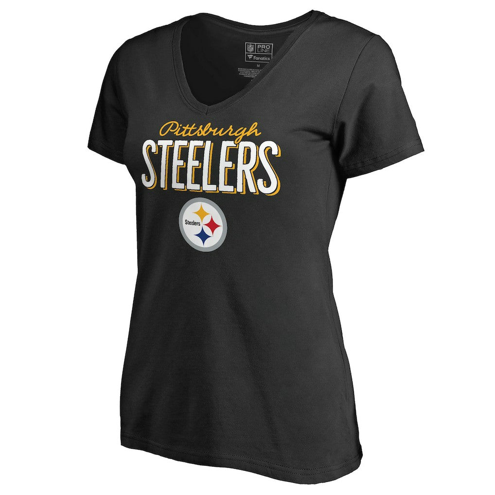 Pittsburgh Steelers Women's Nostalgia T-Shirt - Black online