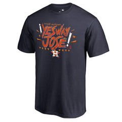 Jose Altuve Houston Astros Player Hometown Collection Yes Way Jose T-Shirt - Navy