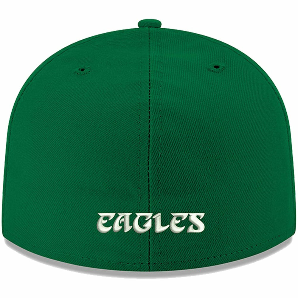Philadelphia Eagles New Era Omaha Throwback 59FIFTY Fitted Hat - Kelly Green cheap