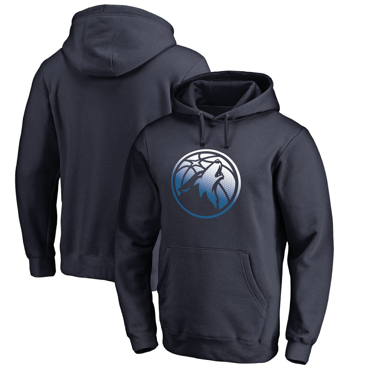Minnesota Timberwolves Gradient Logo Pullover Hoodie - Navy online