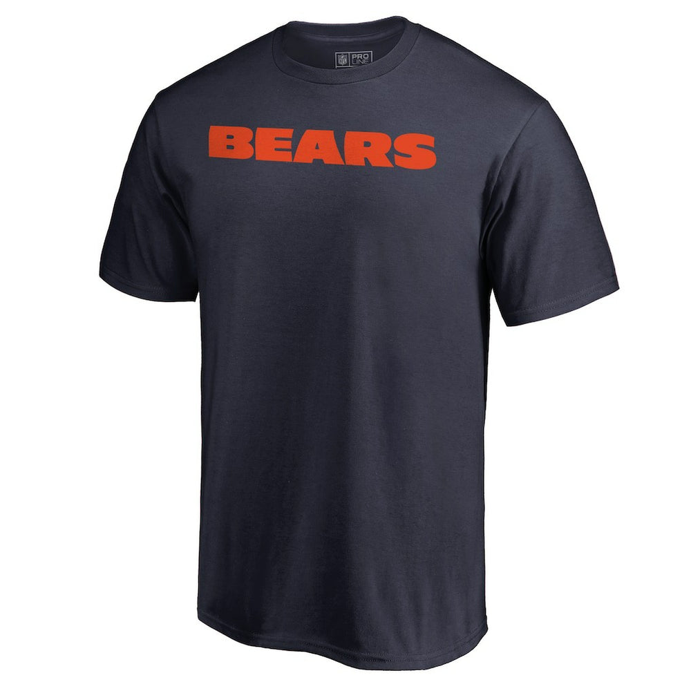 Chicago Bears Wordmark T-Shirt - Navy discount