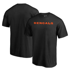 Cincinnati Bengals Wordmark T-Shirt - Black cheap