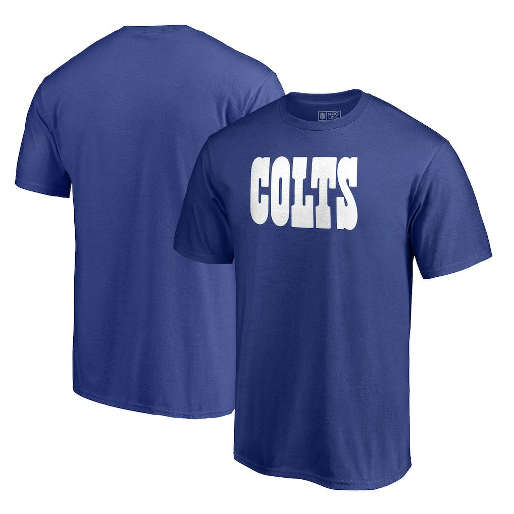 Indianapolis Colts Wordmark T-Shirt - Royal on sale