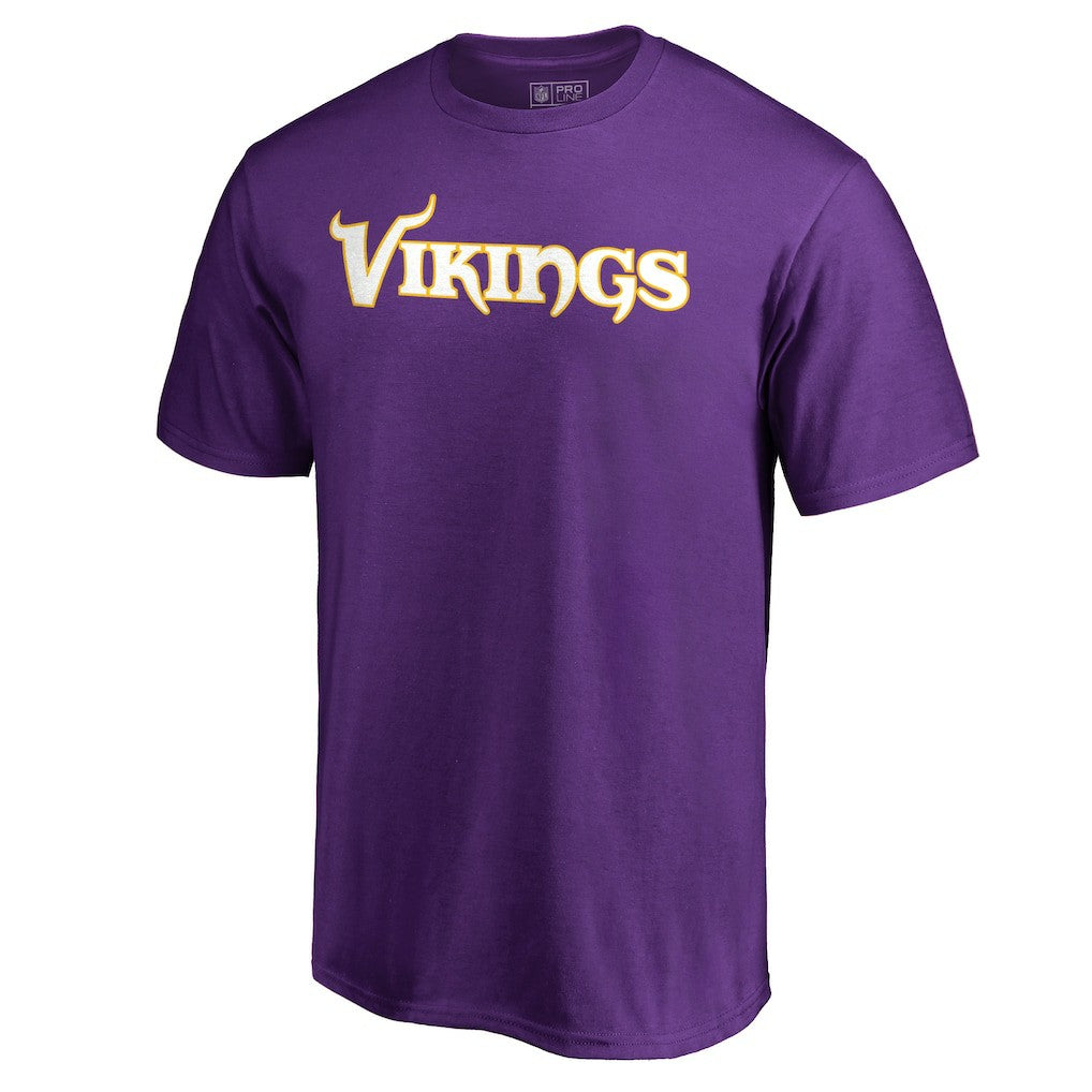 Minnesota Vikings Wordmark T-Shirt - Purple on sale