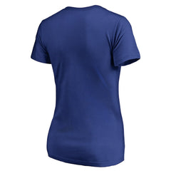Buffalo Bills Women's Wordmark V-Neck T-Shirt - Royal outlet