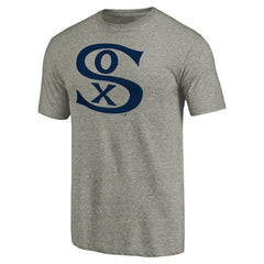 Chicago White Sox Cooperstown Collection Forbes Tri-Blend T-Shirt - Ash
