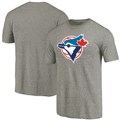 Toronto Blue Jays Cooperstown Collection Forbes Tri-Blend T-Shirt - Ash