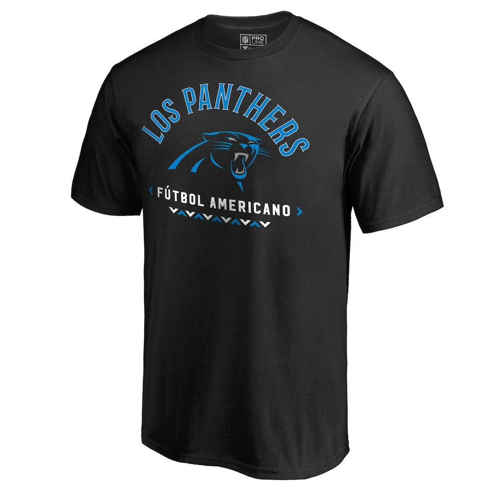 Carolina Panthers Futbol Americano T-Shirt - Black discount