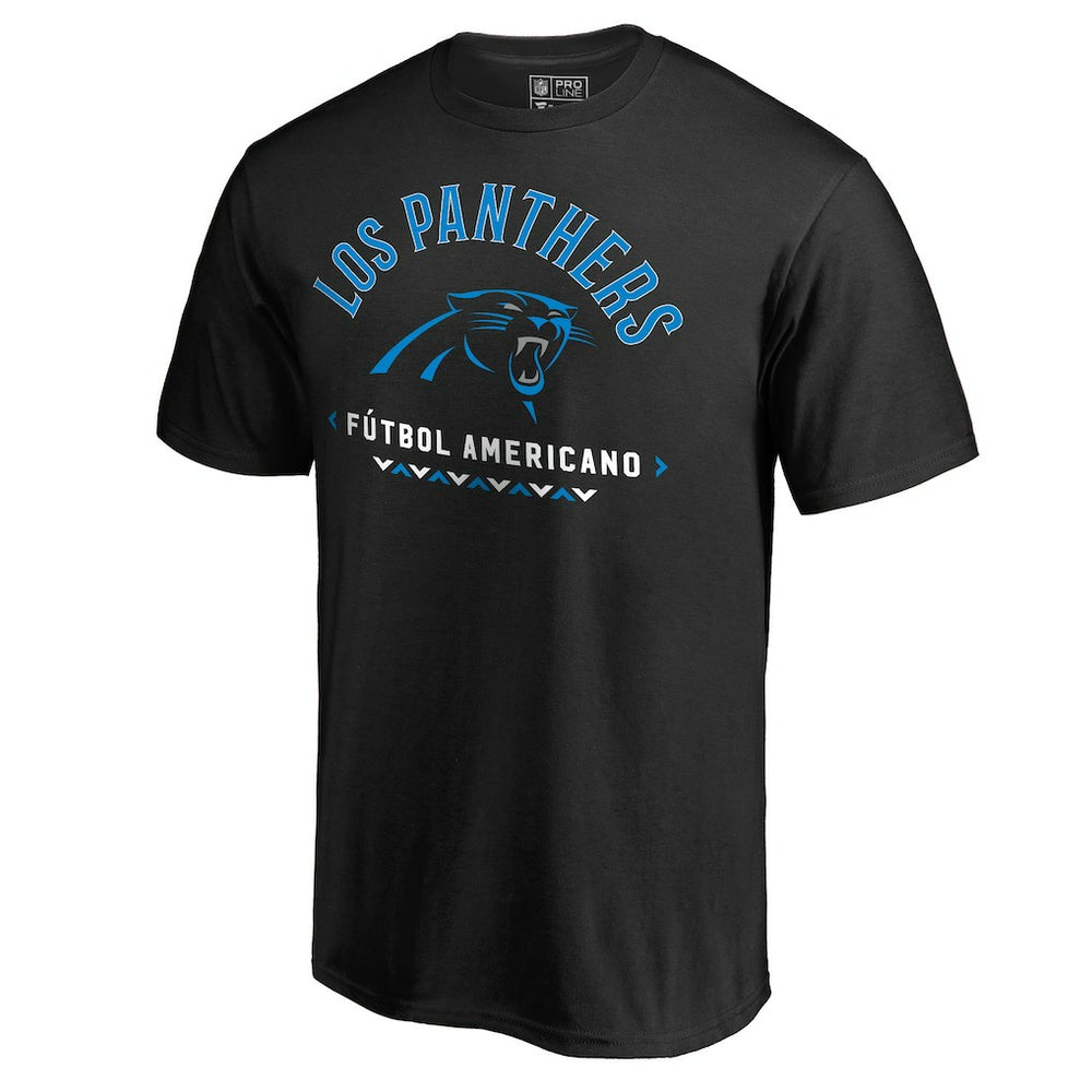 Carolina Panthers Futbol Americano T-Shirt - Black discount