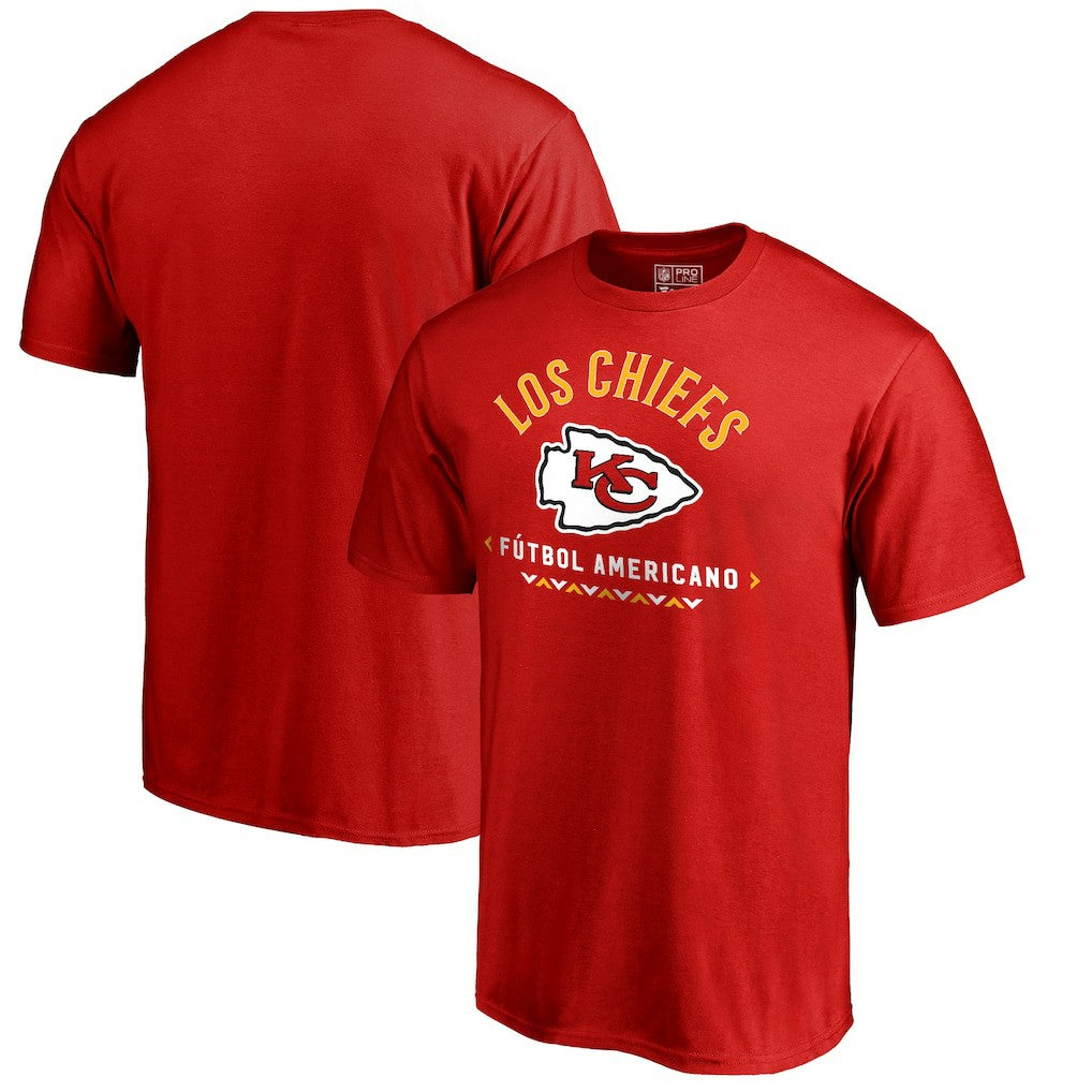 Kansas City Chiefs Futbol Americano T-Shirt - Red discount