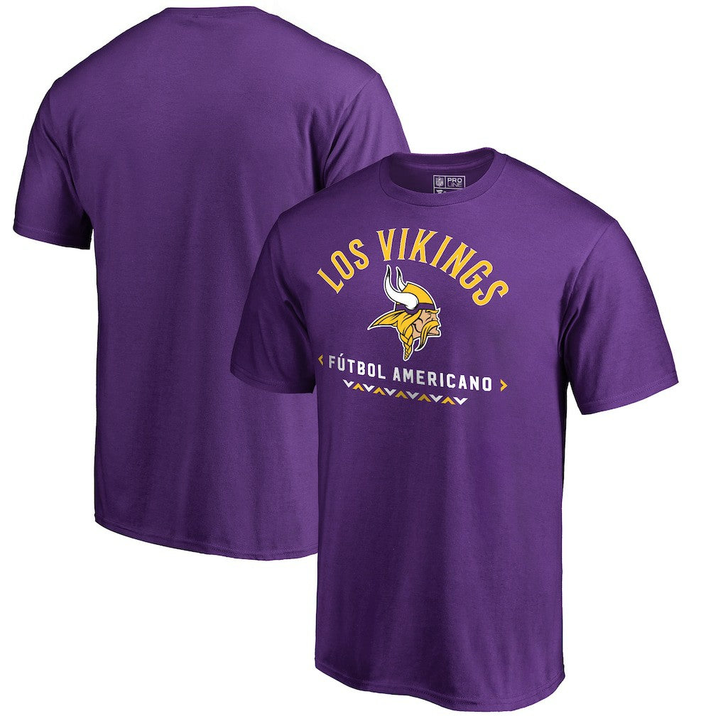 Minnesota Vikings Futbol Americano T-Shirt - Purple sale