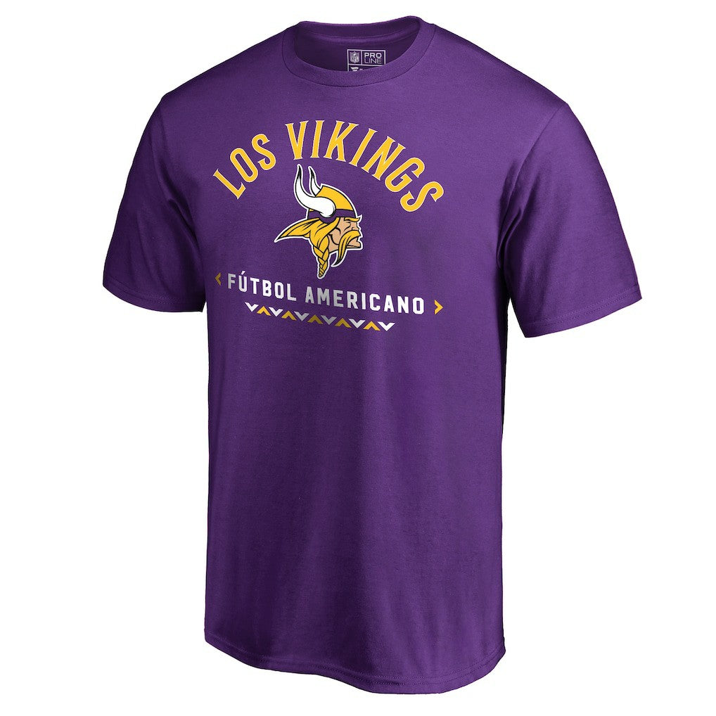 Minnesota Vikings Futbol Americano T-Shirt - Purple sale