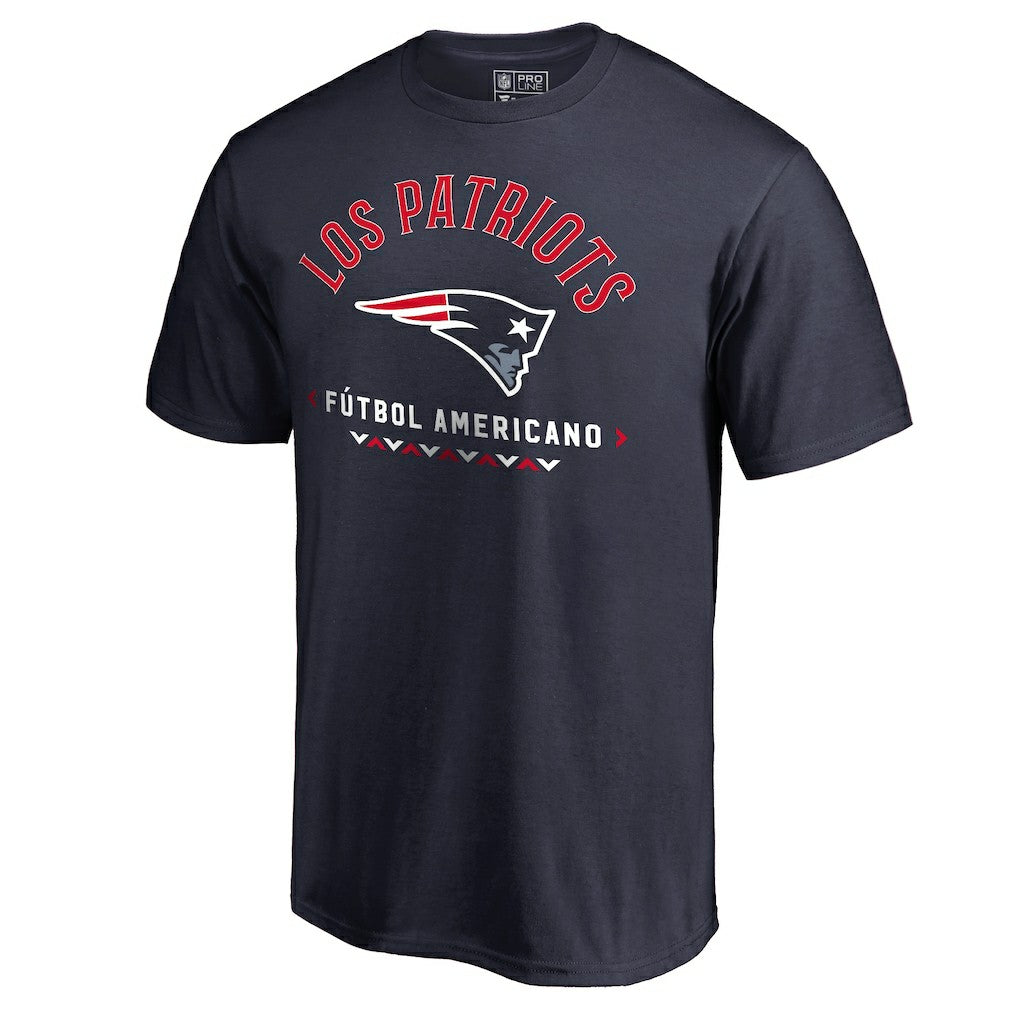 New England Patriots Futbol Americano T-Shirt - Navy discount