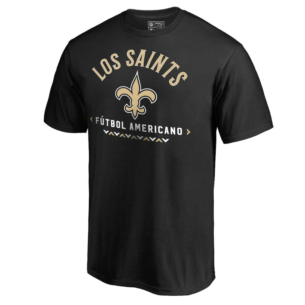 New Orleans Saints Futbol Americano T-Shirt - Black online