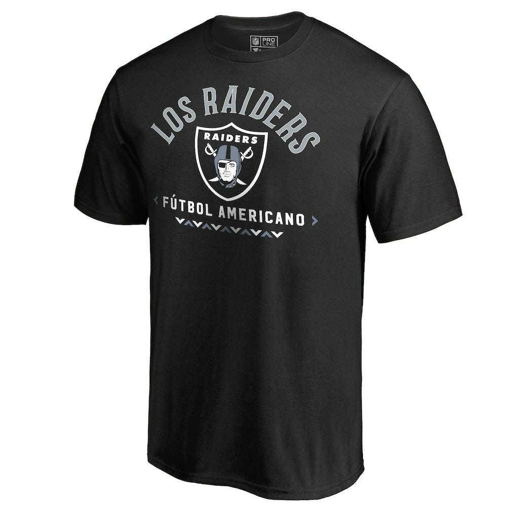 Las Vegas Raiders Futbol Americano T-Shirt - Black outlet