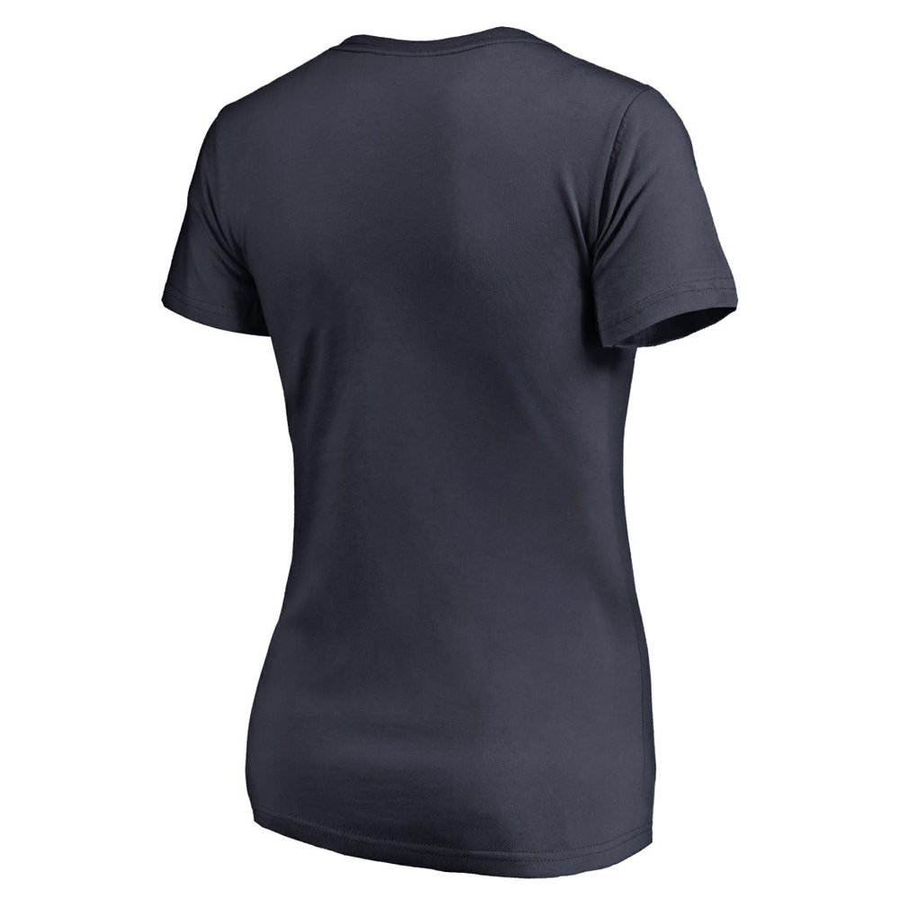 Seattle Seahawks Women's Freehand V-Neck T-Shirt - Navy for sale